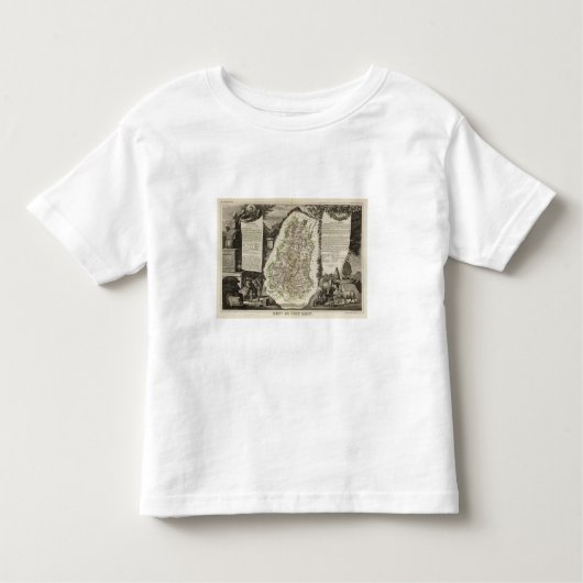 Dept. Du Haut Rhin Kinder Shirts (Voorkant)