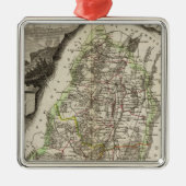 Dept. Du Haut Rhin Metalen Ornament (Voorkant)