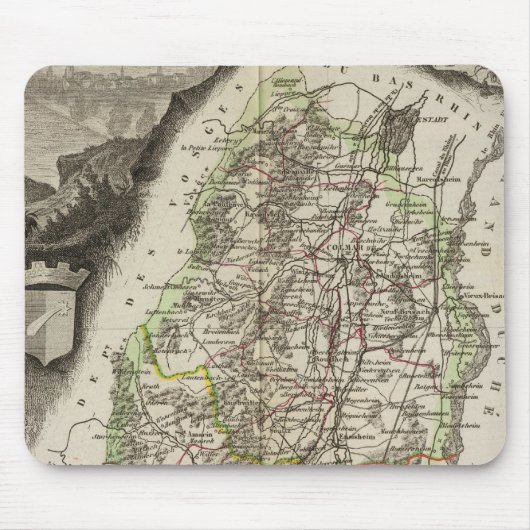 Dept. Du Haut Rhin Muismat (Voorkant)