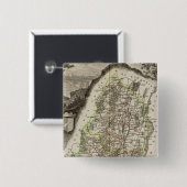Dept. Du Haut Rhin Vierkante Button 5,1 Cm (Voorkant /achterkant)