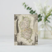 Dept Du Rhone Briefkaart (Staand voorkant)