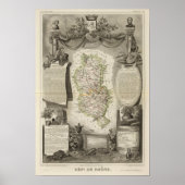 Dept Du Rhone Poster (Voorkant)