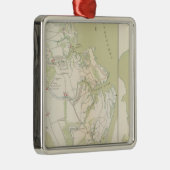 Dept of Virginia, Yorktown naar Williamsburg Metalen Ornament (Rechts)