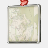 Dept of Virginia, Yorktown naar Williamsburg Metalen Ornament (Links)