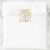 Dept of Virginia, Yorktown naar Williamsburg Vierkante Sticker (Tas)