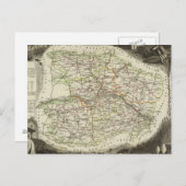 Dept over hand en slaapmuis briefkaart (Voorkant / Achterkant)