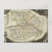 Dept over hand en slaapmuis briefkaart (Voorkant)