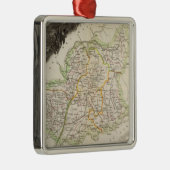 Dept over lage Alpen Metalen Ornament (Rechts)