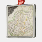 Dept over lage Alpen Metalen Ornament (Links)