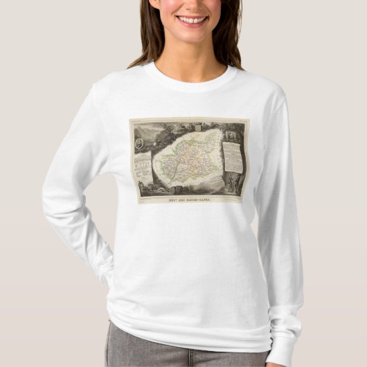 Dept over lage Alpen T-shirt (Voorkant)