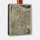 Dept Saone et Loire Metalen Ornament (Rechts)