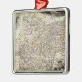 Dept Saone et Loire Metalen Ornament (Links)