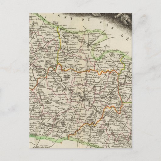 Dept Somme Briefkaart (Voorkant)