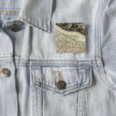 Dept Somme Vierkante Button 5,1 Cm (In situ)