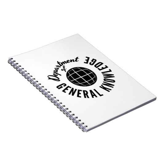 Dept. van algemene kennis notitieboek (Rechterzijde)