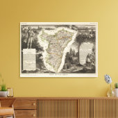 Dept. van de onderRijn Canvas Afdruk (Insitu (Woonkamer))