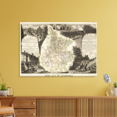 Dept van Htes Pyrenees Canvas Afdruk (Insitu (Woonkamer))