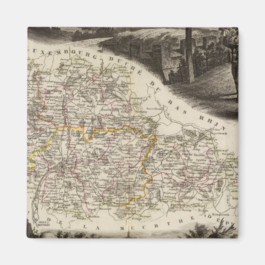 Dept. van Moselle Magneet (Voorkant)