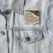 Dept. van Moselle Vierkante Button 5,1 Cm (In situ)