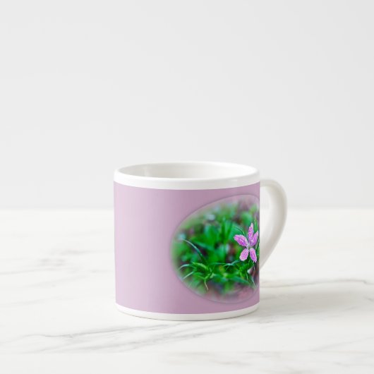 Deptford Pink Wildflower Espresso Kop (Voorkant rechts)