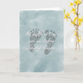 Depth of Loss (Infant Loss) Card Kaart (Gele Bloem)