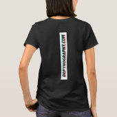 Depthografie Logo Array T Shirt voor vrouwen (Achterkant)
