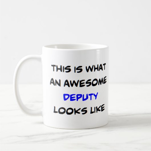 deputy, awesome koffiemok (Links)