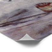 Der Absinth. Degas, Edgar Germain Hilaire Poster (Hoek)