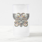 Der Adler und Schlangen Gott der Finsternis Dämon Matglas Bierpul (Center)