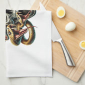 Der Adler und Schlangen Gott der Finsternis  Dämon Theedoek (Quarter Fold)