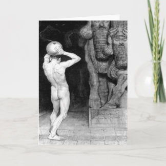 Der Anarchist Fine Art Greetings Card Kaart