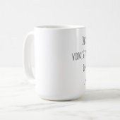 Der Apfel / German Mug Koffiemok (Voorkant links)