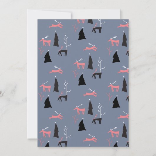 Der & Arch-kerstkaart Kaart (Achterkant)