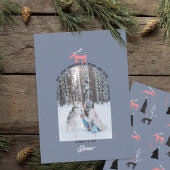 Der & Arch-kerstkaart Kaart