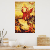 Der-Auferstandene van Lucas Cranach (1558) Poster (Keuken)