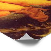 Der-Auferstandene van Lucas Cranach (1558) Poster (Hoek)