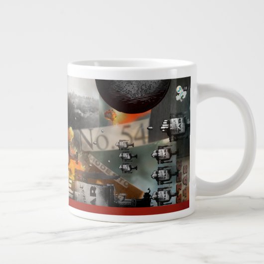 der BATALLA cuppa Nº2 Grote Koffiekop (Rechts)