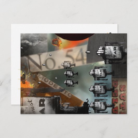 der BATALLA postkarten Nº4 Briefkaart (Voorkant / Achterkant)