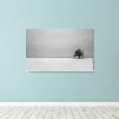 Der Baum Canvas Afdruk (Insitu (Houten vloer))