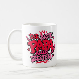 der beste papa aller zeiten graffiti 13 koffiemok