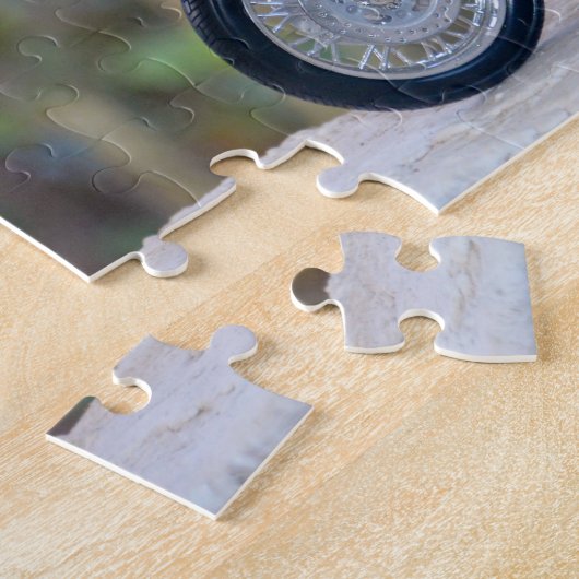 Der Biker - Hund - Legpuzzel (Zijkant)