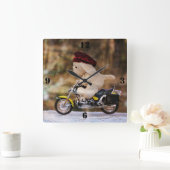 Der Biker Vierkante Klok (Huis)