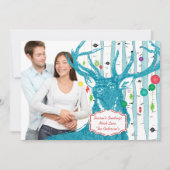  Der Birch Tree-kerstkaart Feestdagenkaart (Voorkant)