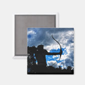 Der Bogenschütze Magneet (Voorkant / Achterkant)