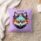 Der Bunte Fuchs - Kopf Portrait Kussen (Deken)