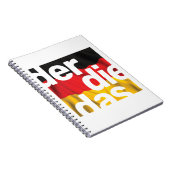 Der Die Das Photo Notitieboek (Rechterzijde)