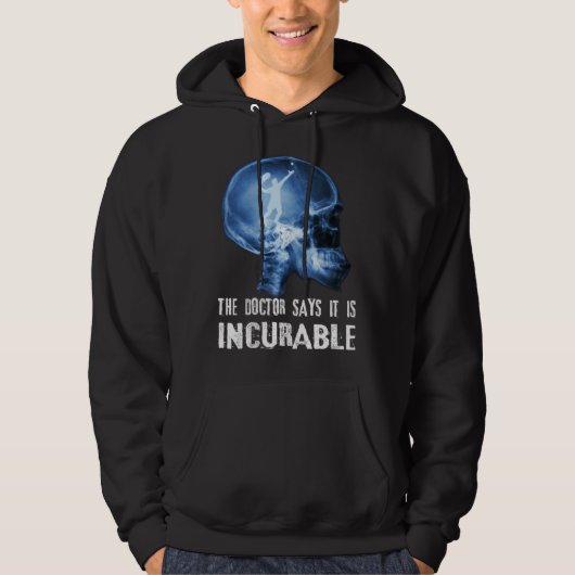 Der Doctor Says It Is Unhealable I Tennis Hoodie (Voorkant)