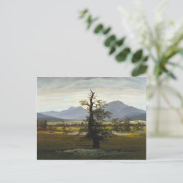 Der Einsame Baum - Caspar David Friedrich 1822 Briefkaart