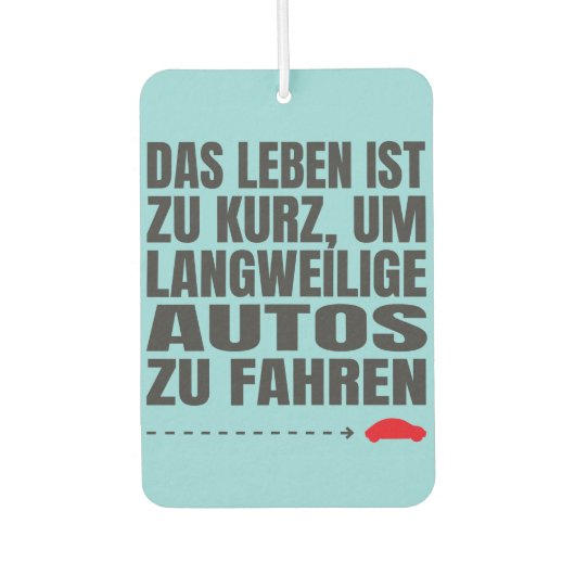 der einzigartige  luchtverfrisser (Voorkant)