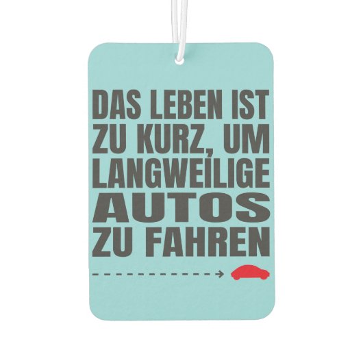 der einzigartige  luchtverfrisser (Achterkant)